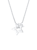 Elli Halskette 925 Sterling Silber Sterne, Astro in Silber