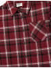 KOTON SHIRTS LS in Bordo Karomuster