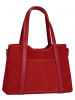 Cluty Handtasche echt Leder in rot