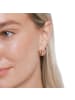 Steel_Art Creolen Damen Celeste silberfarben poliert in rosegoldfarben