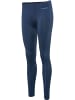 Hummel Hummel Leggings Hmlmt Multisport Damen Atmungsaktiv Schnelltrocknend Nahtlosen in INSIGNIA BLUE