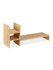 relaxdays Monitorständer in Natur - (B)67 x (H)30 x (T)20 cm