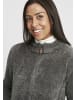 Oxmo Kapuzensweatjacke OXTelsa in Grau