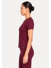 SMILODOX LEO T-Shirt Velvara in Rot Leo