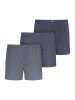 Jockey Boxershorts Woven 3 Stück in Dunkelblau