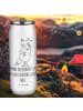 Mr. & Mrs. Panda Wasserflasche Fuchs Lord mit Spruch in Weiß