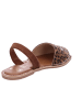 Ria Menorca Sandale in braun