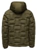 Humy Winterjacke mit Kapuze in Olive