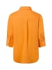 Marie Lund Leinenbluse Rihab in orange - 0050