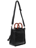 NAEMI Damen Handtasche in Schwarz