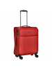 Stratic Light + -4-Rollen-Kabinentrolley 55 cm (dark red) in rot