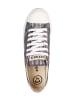 ethletic Sneaker Trainer White Cap Lo Cut in indigo melange | just white