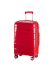 COFI 1453 3 tlg Hartschale Trolley Set Kofferset Reisekoffer in Rot