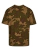 FUBU FUBU Herren FM221-001-01 FUBU Corporate Camo Tee in olive/orange