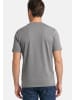 Redmond T-Shirt Basic in Dunkelblau / grau / schwarz