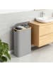 SONGMICS Wäschekorb Roxanne in Grau - (B)22.5 x (H)70.5 x (T)42 cm