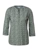 Cecil Gemusterte Tunika in Grün