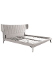 Angel Cerdá Bett 7160 in Grau / Schwarz – (B)233 x (H)213 x (T)112 cm