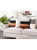 Beliani Dekokissen MIHALGAZI in Bunt/Schwarz/Beige - (W) 45 x (H) 12 x (L) 45 cm