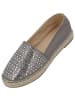 Palado Espadrilles Chesu by Sila Sahin in Grau Metallic