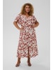 KAFFE curve Kleid KCevia A-shape in Henna Chalk Flower