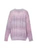 Sookie Damen Pullover in LILA WOLLWEISS