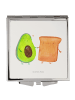 Mr. & Mrs. Panda Taschenspiegel Avocado Toast ohne Spruch in Weiß