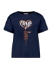 Betty Barclay Casual-Shirt mit Aufdruck in Patch Dark Blue/Beige