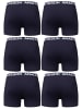 Amaci&Sons 6er Pack Boxershorts Robbie in Navyblau/Navyblau