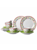 Ritzenhoff & Breker 12er Set Kaffee Service Shanti Doppio in bunt