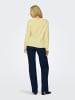 ONLY Strickpullover in Pastel Yellow