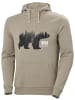 Helly Hansen Hoodie Graphic in beige
