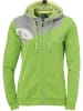 Kempa Trainingsjacke "Core 2.0 Kapuzenjacke Women" in Grün