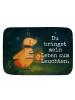 Mr. & Mrs. Panda Badezimmer Läufer Glühwürmchen Design mit Spruch in Weiß