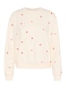 SAINT TROPEZ Sweatshirt DagnaSZ Casual fit in Ice Flame Hearts