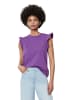 Marc O'Polo DENIM Volant-T-Shirt loose in grand violet