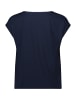 Betty Barclay Blusenshirt mit U-Boot-Ausschnitt in Dark Blue/Rosé