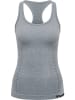 Hummel Hummel T-Shirt Hmlci Yoga Damen Dehnbarem Schnelltrocknend Nahtlosen in GREY MELANGE