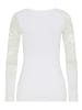 Laura Scott Spitzenshirt in weiß