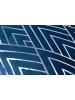 Kayoom Dekokissen Prisma 225 2er-Set in blau - silber