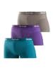 Buffalo Boxershorts in lila, petrol, grau