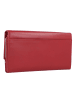 Esquire New Silk Geldbörse Leder 18 cm rot