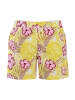 Frozen Cape Badeshorts RIBEIRA in Yellow Printed