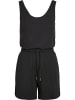 Urban Classics Urban Classics Damen Ladies Short Sleeveless Modal Jumpsuit in black