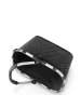 Reisenthel Carrybag - Einkaufskorb (cord dark matcha) in rhombus black