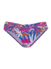 Buffalo Bikini-Hose in blau-pink bedruckt