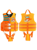 COFI 1453 Neopren-Schwimmweste für Kinder - Schwimmhilfe mit Auftriebshilfen in Orange