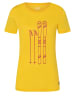 super.natural Merino T-Shirt W SKIING TEE in gelb