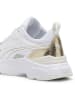 Puma Sneaker "Cassia Metallic Shine" in Weiß