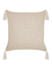 Beliani 2er-Set Dekokissen HAKONE in Beige